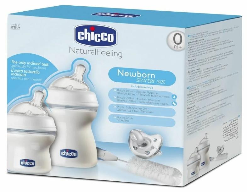 Chiccо Молокоотсос ручн. с бутылк. Natural Feeling (Р)