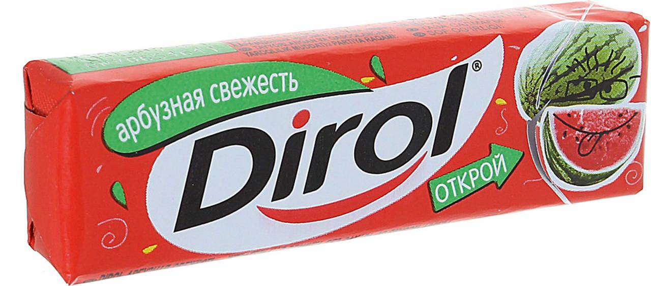 Жевательная резинка Dirol Арбузная свежесть