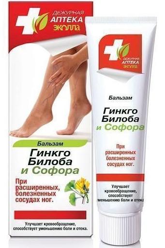 Бальзам "Гинкго билоба и софора" 50г