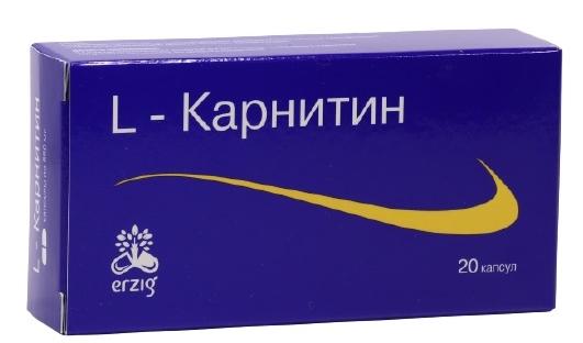 L-Карнитин капс. 560мг N20 (Р) (ПТ)