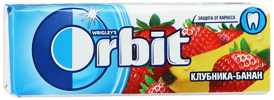 Ж/р Orbit Клубника-банан 13.6г (Р) (ПТ)