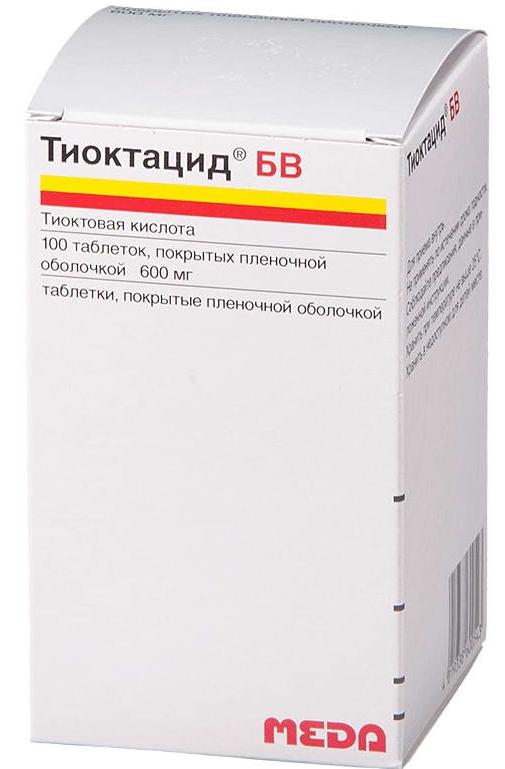 Тиоктацид БВ таб. 600мг N 100 (Р)#