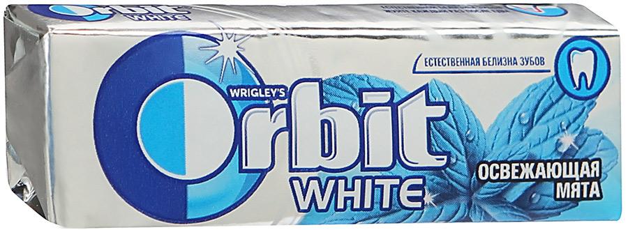 Ж/р Orbit White Освежающая мята 13.6г (Р) (ПТ)