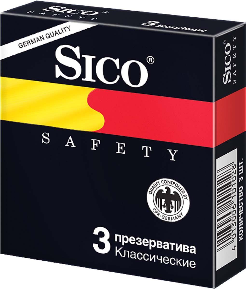 Презерв.Sico Safety Классические N3