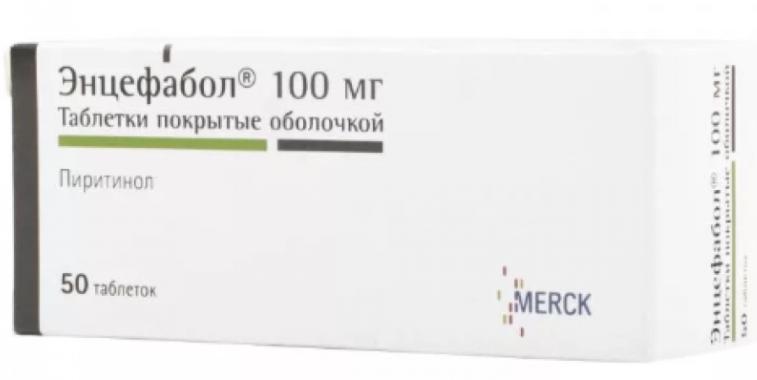 Энцефабол таб. 100 мг: 50 шт.
