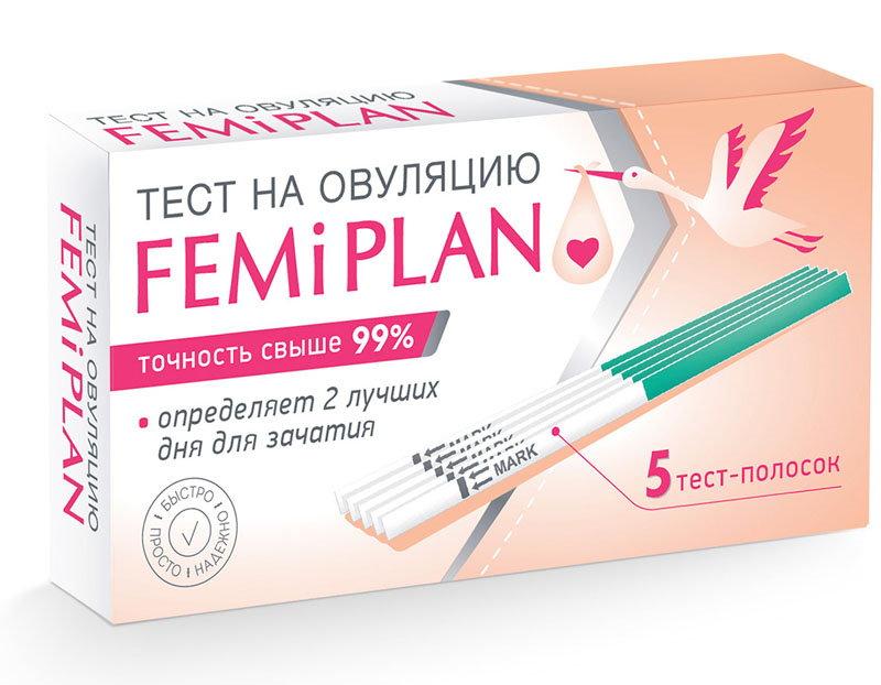 Тест на овуляцию FemiPlan ул./чувств. N5 (Р)