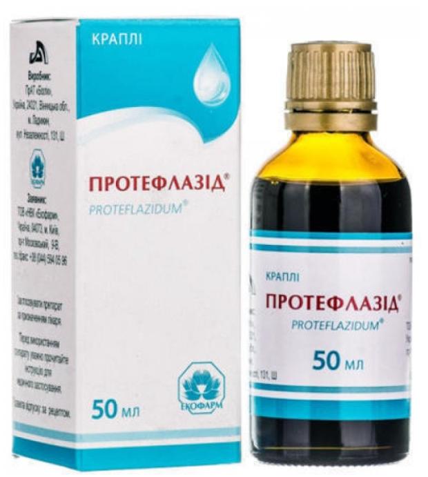Протефлазид капли 50мл