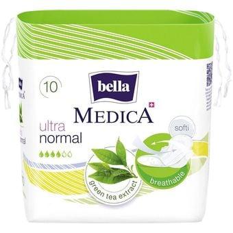 Прокладки гигиенические Bella Medica Ultra Normal Зеленый чай: 10 шт.