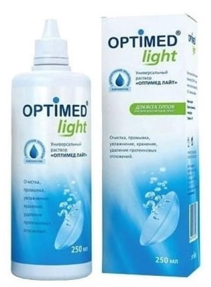 Р-р д/линз Оптимед Light 250мл (Р)