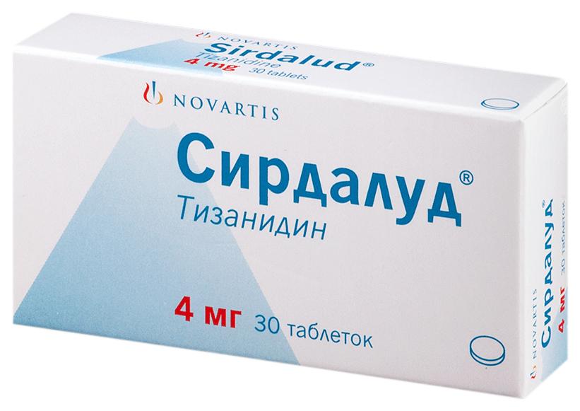 Сирдалуд таб. 4мг N 30 (Р)#