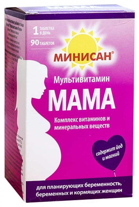 Минисан Мультивитамин Мама таб.: 90 шт.