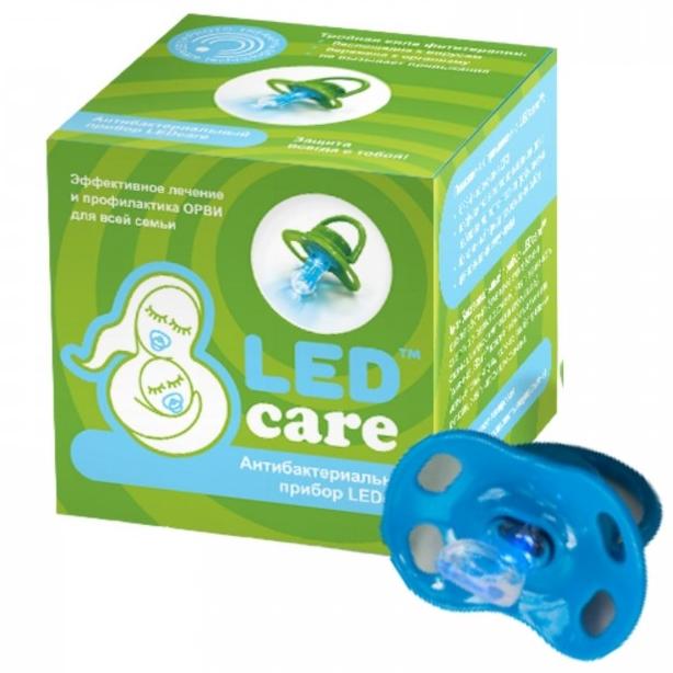 Соска светодиодная антибактериальная LEDcare