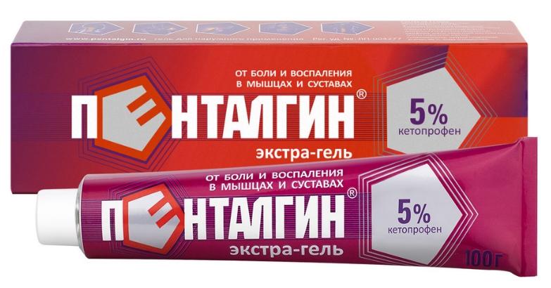 Пенталгин Экстра-гель 5% 100г (Р)