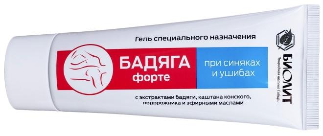 Гель спец.назн. Бадяга форте 75мл (Р)