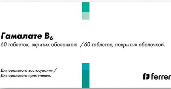 Гамалате B6 таб.п/о N60