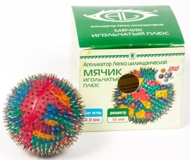 Аппликатор Ляпко Мячик игольч.плюс d-5.5см