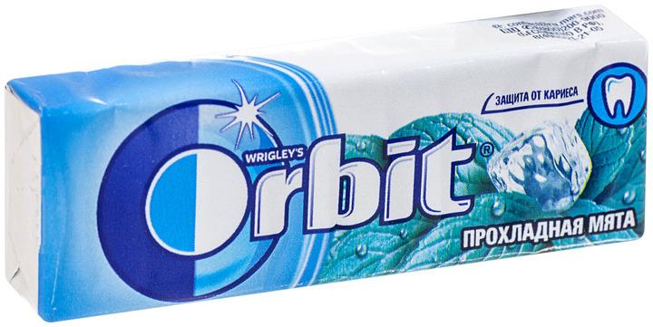 Жевательная резинка Orbit Прохладная мята