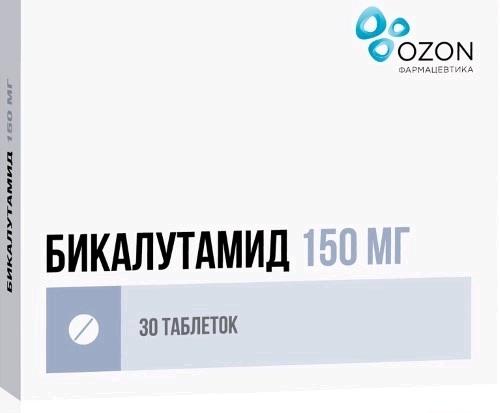 Бикалутамид таб.п/о 150мг N30 (Р) Озон#