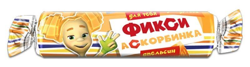 Аскорбинка таб.с сах.Фиксики N10 апельсин (крутка) (Р) (ПТ)