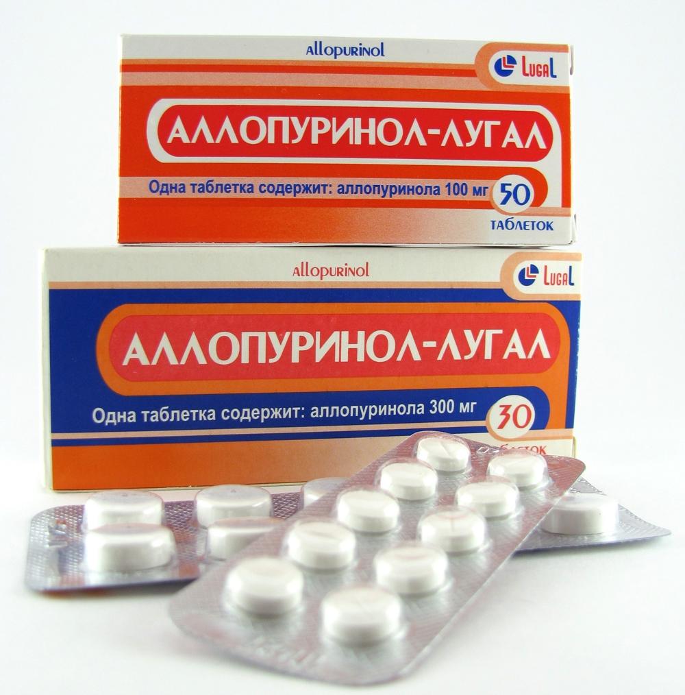 Аллопуринол-Лугал таб.100мг N50