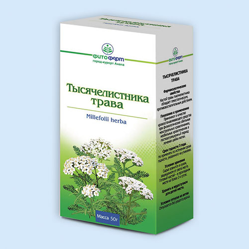 ЛРС трава тысячелистника 50г (Р) ФФ
