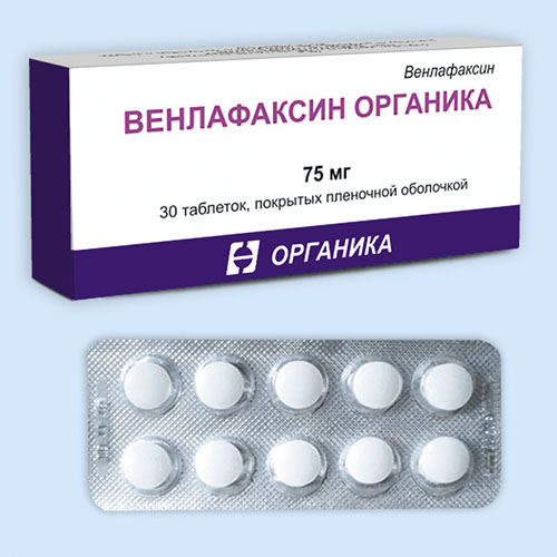 Венлафаксин Органика таб. 75мг N30 (Р)