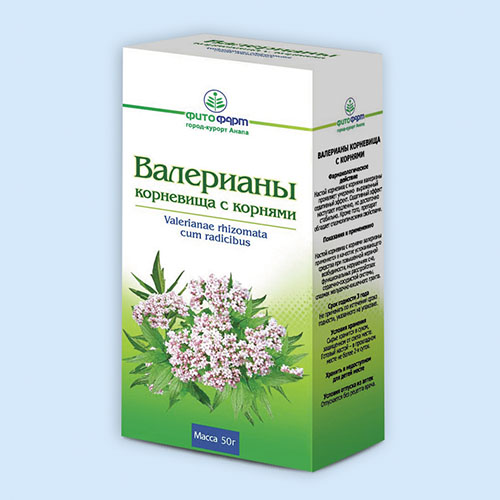 ЛРС корневища валерианы с корн. 50г (Р) ФФ