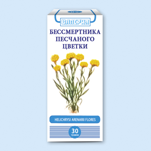 Бессмертника песчаного цветки 30г