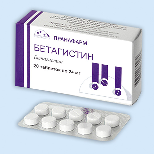 Бетагистин таб. 24мг N60 (Р)#