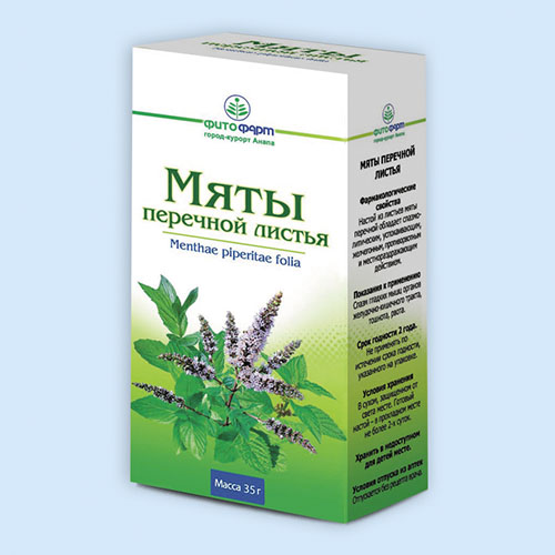 ЛРС лист мяты перечной 50г (Р) ФФ