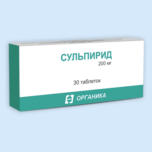 Сульпирид таб. 200мг N 30 (Р)#