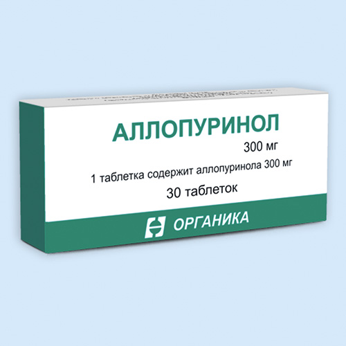 Аллопуринол таб.300мг N30 (Р)#