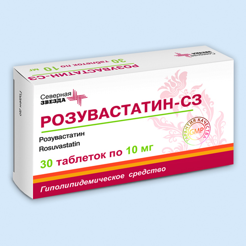 Розувастатин СЗ таб.п/о 40мг N 30 (Р)