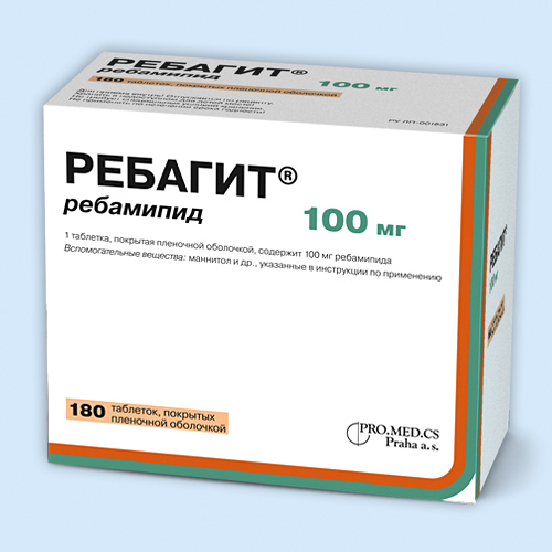 Ребагит таб. 100мг N30 (Р)