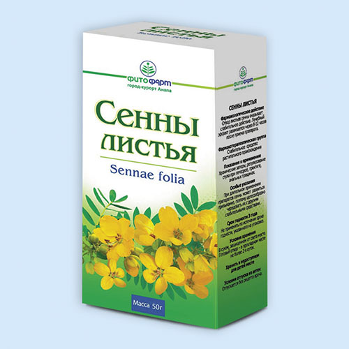 ЛРС лист сенны 50г (Р) ФФ