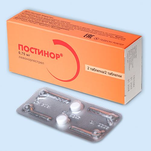 Постинор 0.75мг N 2 (Р)