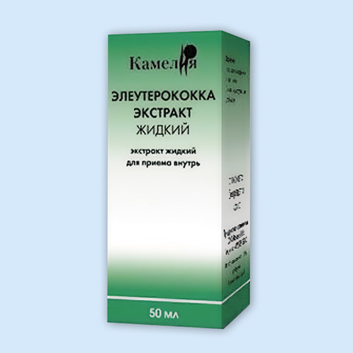 Экстр. элеутерококка 50мл (Р) (Камелия)
