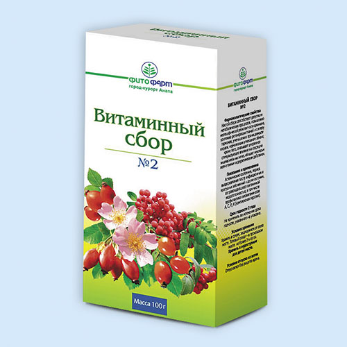 ЛРС сбор Витаминный N2 100г (Р) ФФ