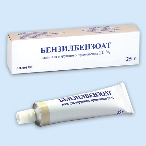 Бензилбензоат мазь 20% 25г туба (Р) Тульская ФФ#