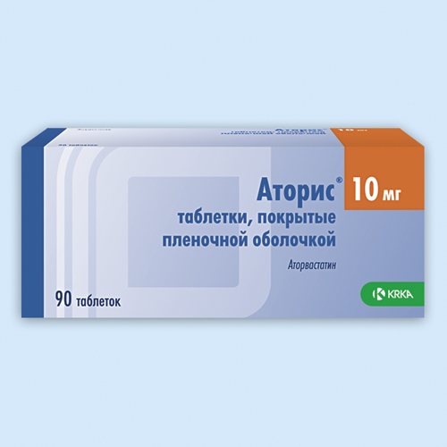 Аторис таб. 10мг N90 (Р)#