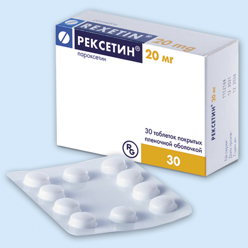 Рексетин таб. п/о 20мг N 30 (Р)#