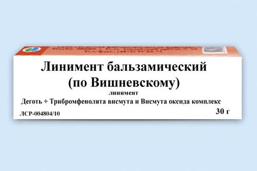 Линимент бальзамический (по Вишн.) 30г (ТулФФ) (Р)