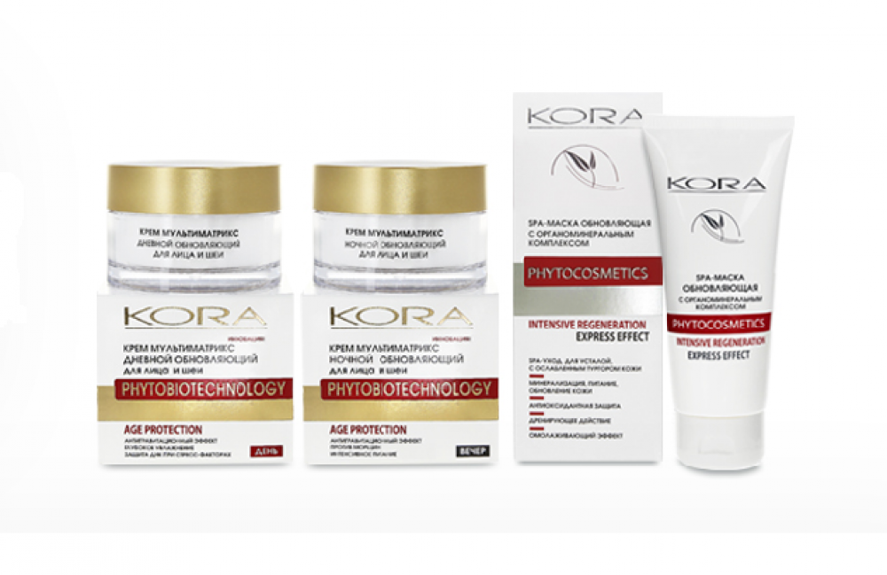 Новинка! Косметика KORA.Зрелая кожа