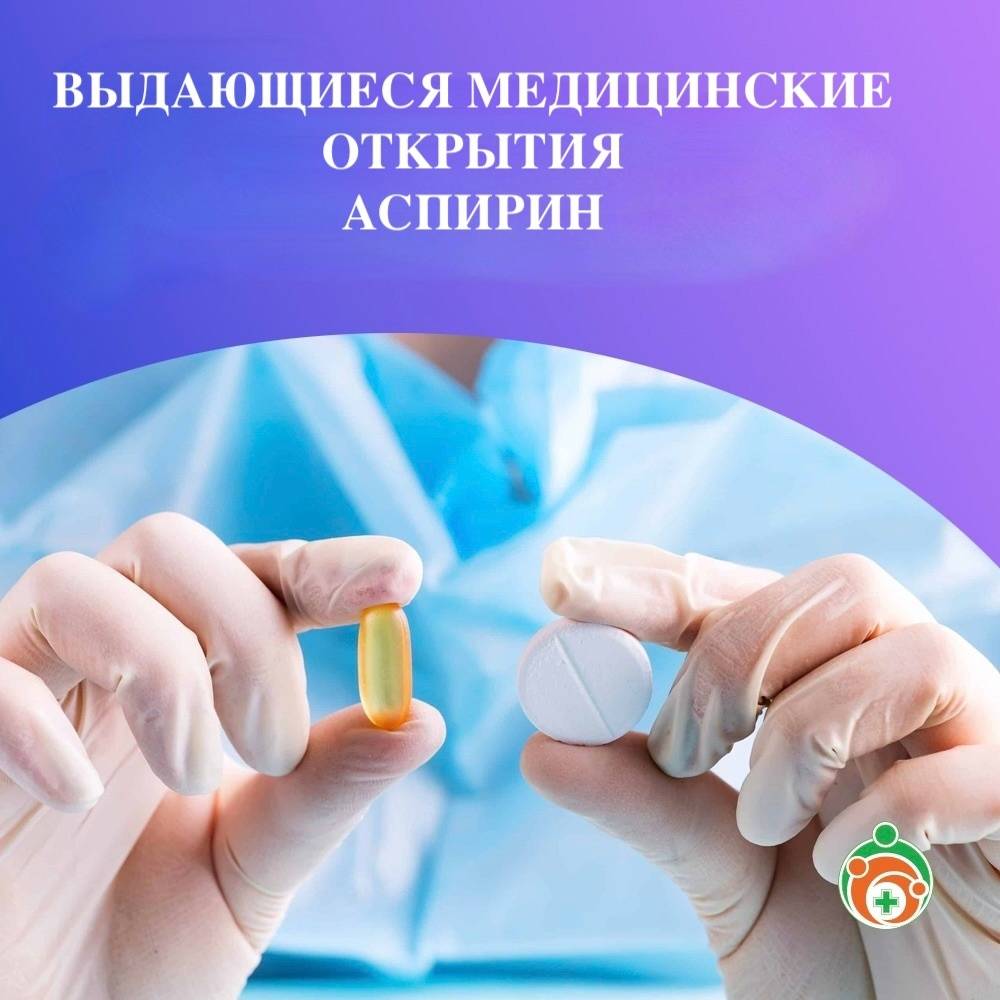 Выдающиеся медицинские открытия. Аспирин